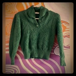 Short waisted sweater